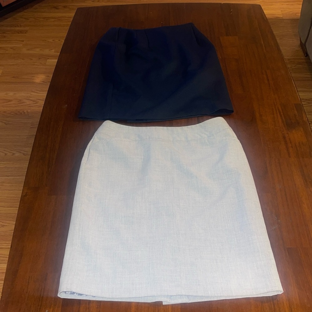 Worthington Petite, Stringbean ladies lot of two skirts. Size 4.
